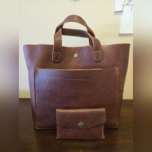 Portland Leather Goods Mini Crossbody AP